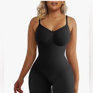NWT SHAPERX S/M WOMENS BLACK SHAPEWEAR